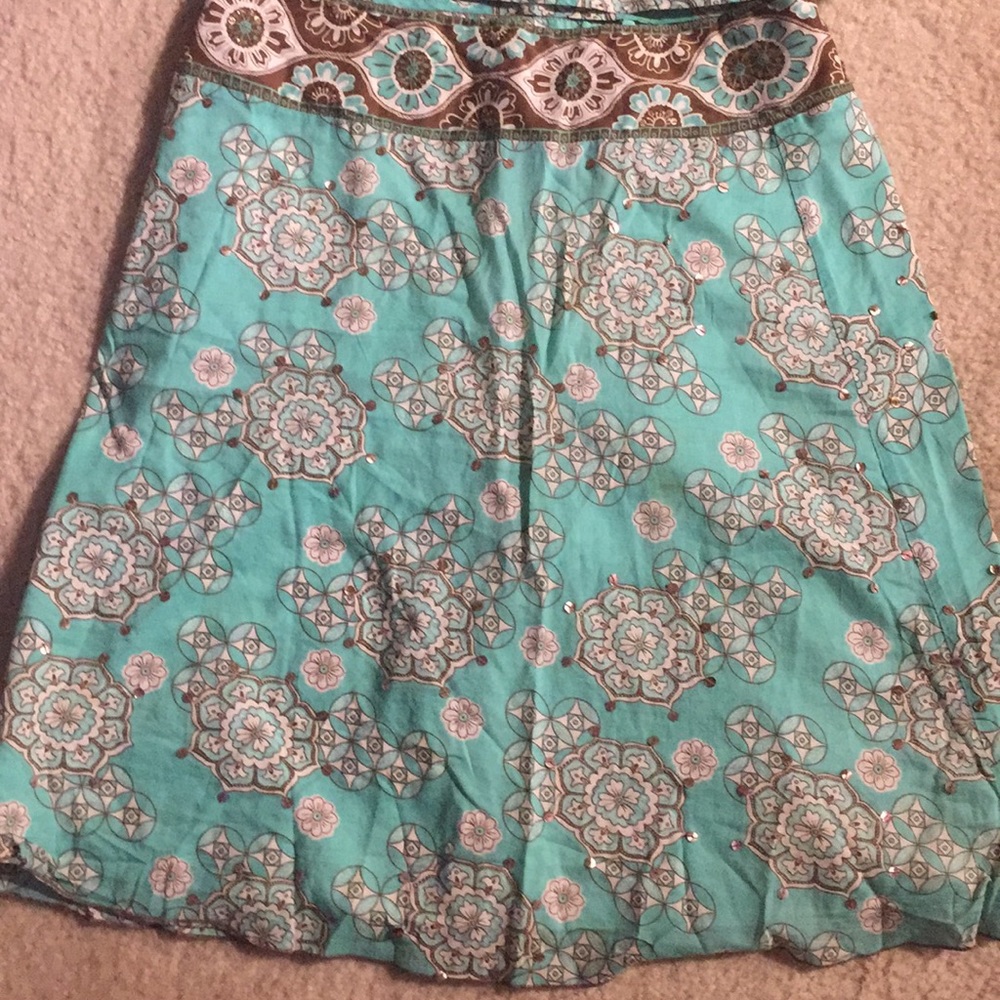 Boho style skirt set